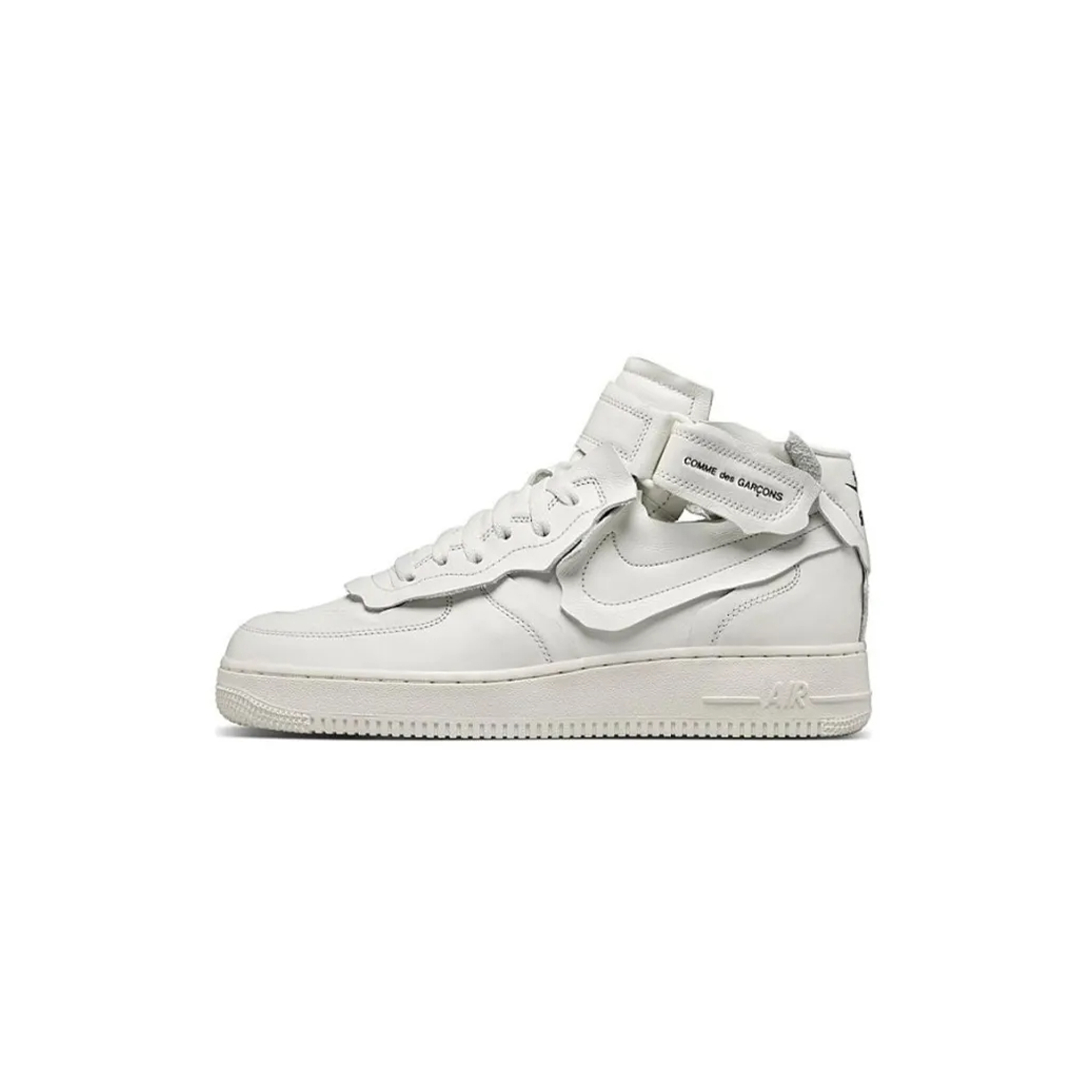 NIKE AIR FORCE 1 MID COMME DES GARCONS WHITE DC3601-100